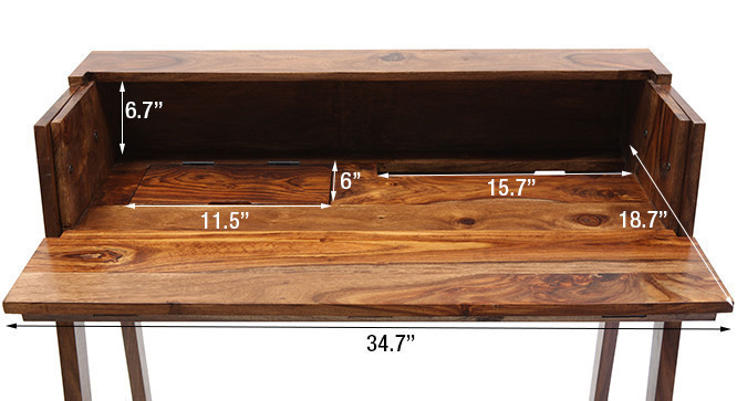 EDWARD STUDY TABLE  (Honey)